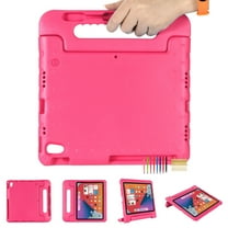 Dteck Case for Apple iPad 10.9" Air 4th Generation (2020 Released),Kids Friendly Light Weight Shockproof EVA Foam Handle Stand Cover 10.8-inch,Rose