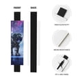 thumbnail image 2 of Wukai Astronauts Start Running Adjustable Elastic Band Leather Pen Holder,Pencil Holder,Pen Sleeve Pouch for Notebooks,Planners,and Books, 2 of 6