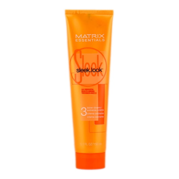 Matrix Essentials Sleek Look Step 3 Blow Down Extreme Creme (Size : 5.1 oz)