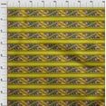 thumbnail image 3 of oneOone Cotton Silk Fabric Stripe|Chevron & Floral Block Decor Fabric Printed BTY 42 Inch Wide, 3 of 4