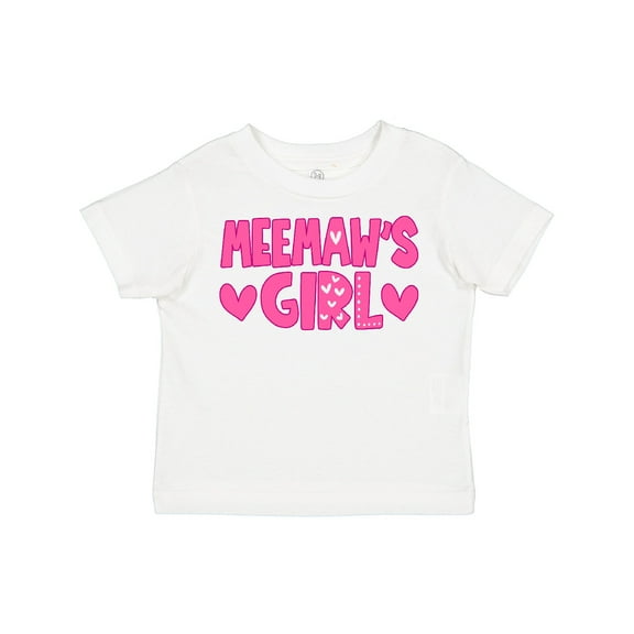 Inktastic Meemaw's Girl Gift Girls Toddler T-Shirt