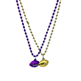 33 inch 7.5mm Round Pearl White Mardi Gras Beads 6 Dozen 72 necklaces Walmart