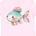 thumbnail image 4 of Inktastic Cute Rainbow Fish Boys or Girls Toddler T-Shirt, 4 of 5