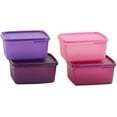 thumbnail image 2 of Tupperware Multicolor Plastic Airtight Food Storage Container (4 Count), 2 of 2