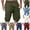 #02 Army Green, variant on Cargo Shorts for Men Below Knee Length Hiking Work Relaxed Fit Lightweight Bermuda Tactical Shorts with Multi Pockets ,M,#02 Gray