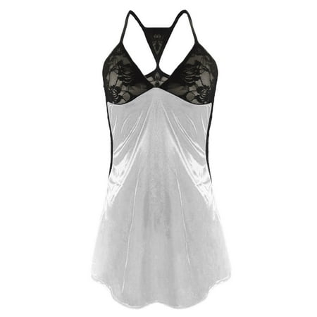 

Fashion Women Plus Size Lace Silks Lingerie Set Underwear