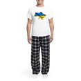 thumbnail image 5 of CafePress - Ukraine Pride Love Ukrainian Flag Pajamas - Men's Light Loose Fit Cotton Pajama Set, 5 of 7
