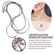 thumbnail image 2 of 8 Uds. Colgantes de árbol de la vida, dijes de joyería de cristal de piedras preciosas para collar, 2 of 5