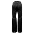 thumbnail image 4 of Pants for Women Elastic Waisted Casual Baggy Flared Leg Y2K Trousers, 4 of 5