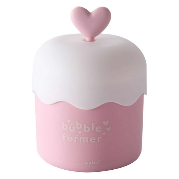 Generador de espuma para lavado facial, herramienta de limpieza facial, limpiador portátil para viajes, generador de espuma portátil, ideal para viajes, diseño plegable, material plástico,