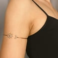 thumbnail image 4 of Brazalete Retro Fashion Hugo Pulsera de brazo Geometric Shiny, 4 of 9