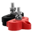 thumbnail image 5 of KAKOWELY 2pcs Terminal Bus Bar Power Distribution Block Distribution Terminal Block Strip,1.77X"X1.3"X1.3", 5 of 5