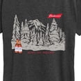 thumbnail image 3 of Budweiser - Winter Beer - Women's Short Sleeve Graphic T-Shirt, 3 of 5