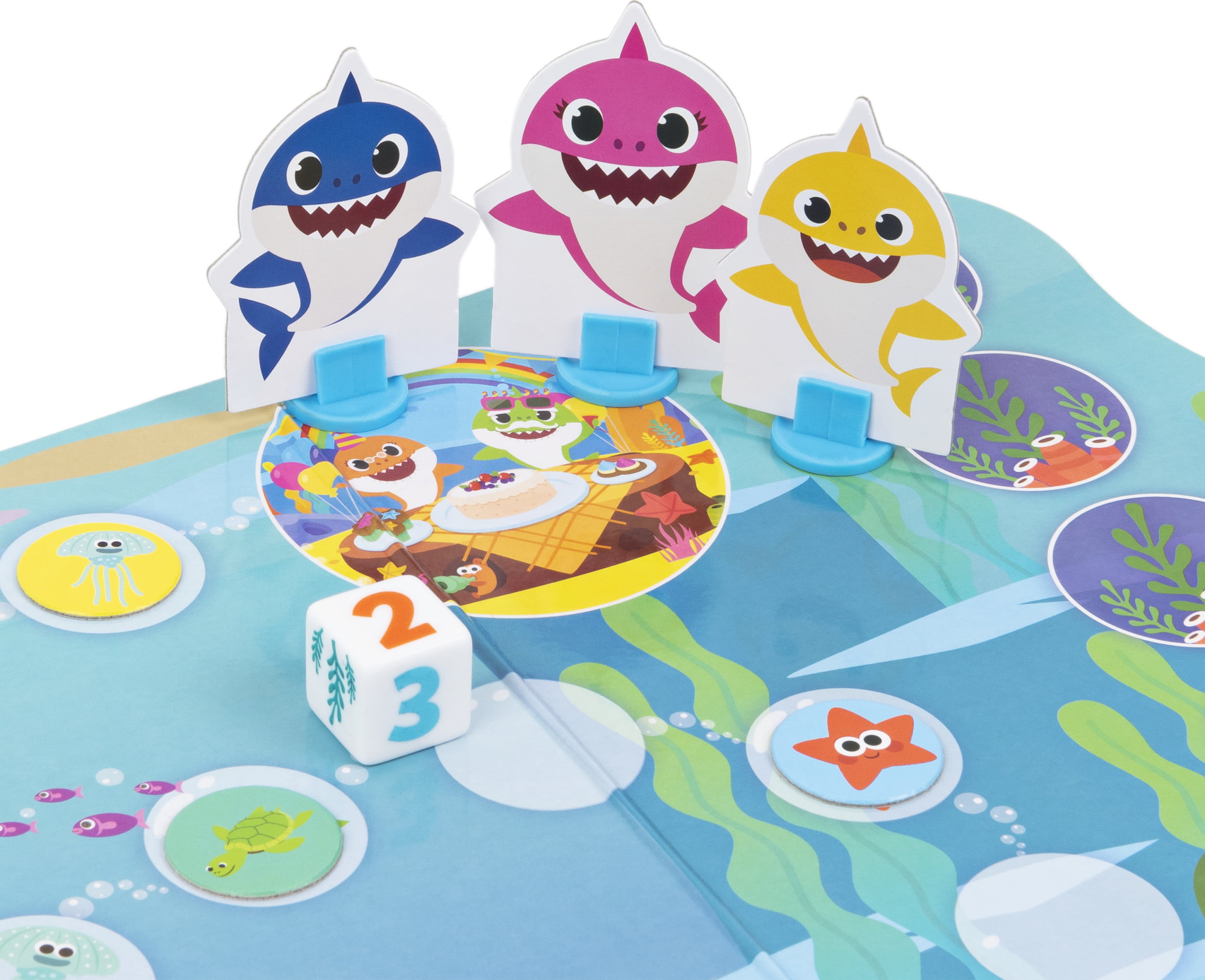 Baby Shark Childrens Play Time Pop Up Board Game, Ages 3-8 