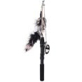 thumbnail image 1 of Cat Fishing Wand Retractable - Interactive Kitten Teaser Toy Pet Fish Pole Wand, 1 of 5