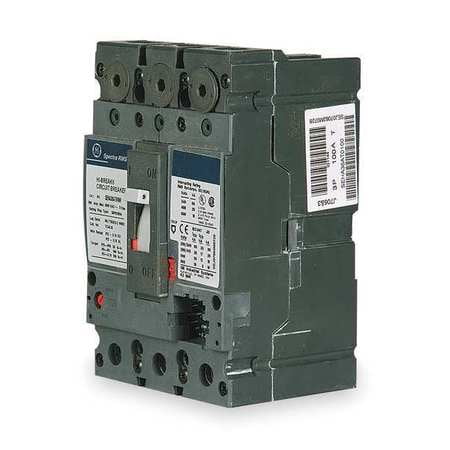 - GENERAL ELECTRIC 3P Interchangeable Rating Plug Circuit Breaker 150A 600VAC, SELA36AI0150