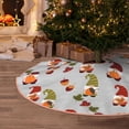thumbnail image 5 of Rateoe Cute Autumn Gnomes Pattern Christmas Tree Skirt with Ties , Christmas Tree Decorations, Farmhouse Christmas Decor Xmas Holiday Decorations-36", 5 of 6