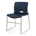 thumbnail image 2 of HON Olson Stacker High Density Chair, Regatta Seat/Back, Chrome Base, 4/Carton, 2 of 14