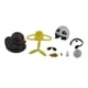thumbnail image 4 of Pato Decorativo Negro Con Casco Modelo 4, 4 of 4
