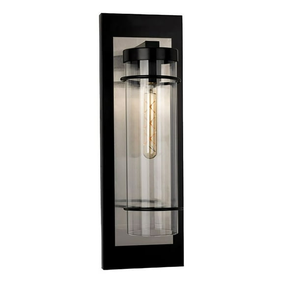 Eglo 206296A Colantro 28" Tall Outdoor Wall Sconce - Black
