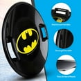 thumbnail image 3 of Slippery Racer Downhill Pro Round Batman Saucer Disc Snow Sled (2 Pack), 3 of 7