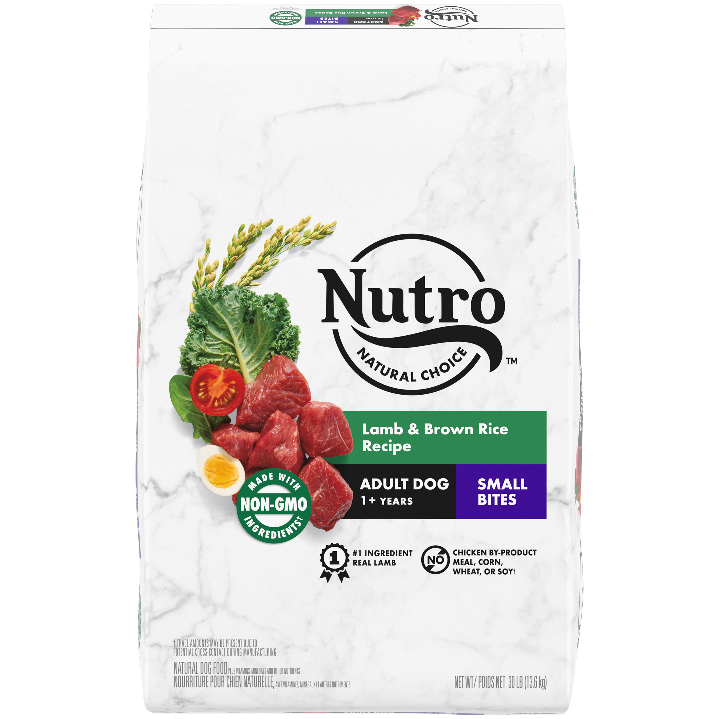 NUTRO NATURAL CHOICE Adult Small Bites Dry Dog Food Lamb Brown Rice 