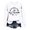 White, variant on Venzia Women Halloween Crewneck Sweatshirt, Black Long Sleeve Pullover Top, Casual Fall Graphic Sweatshirt