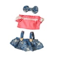 thumbnail image 4 of Mornei 20cm Doll Clothes Dress up Doll Accessories Doll Clothing Cute Doll Clothes Suit With hairpin, 4 of 9