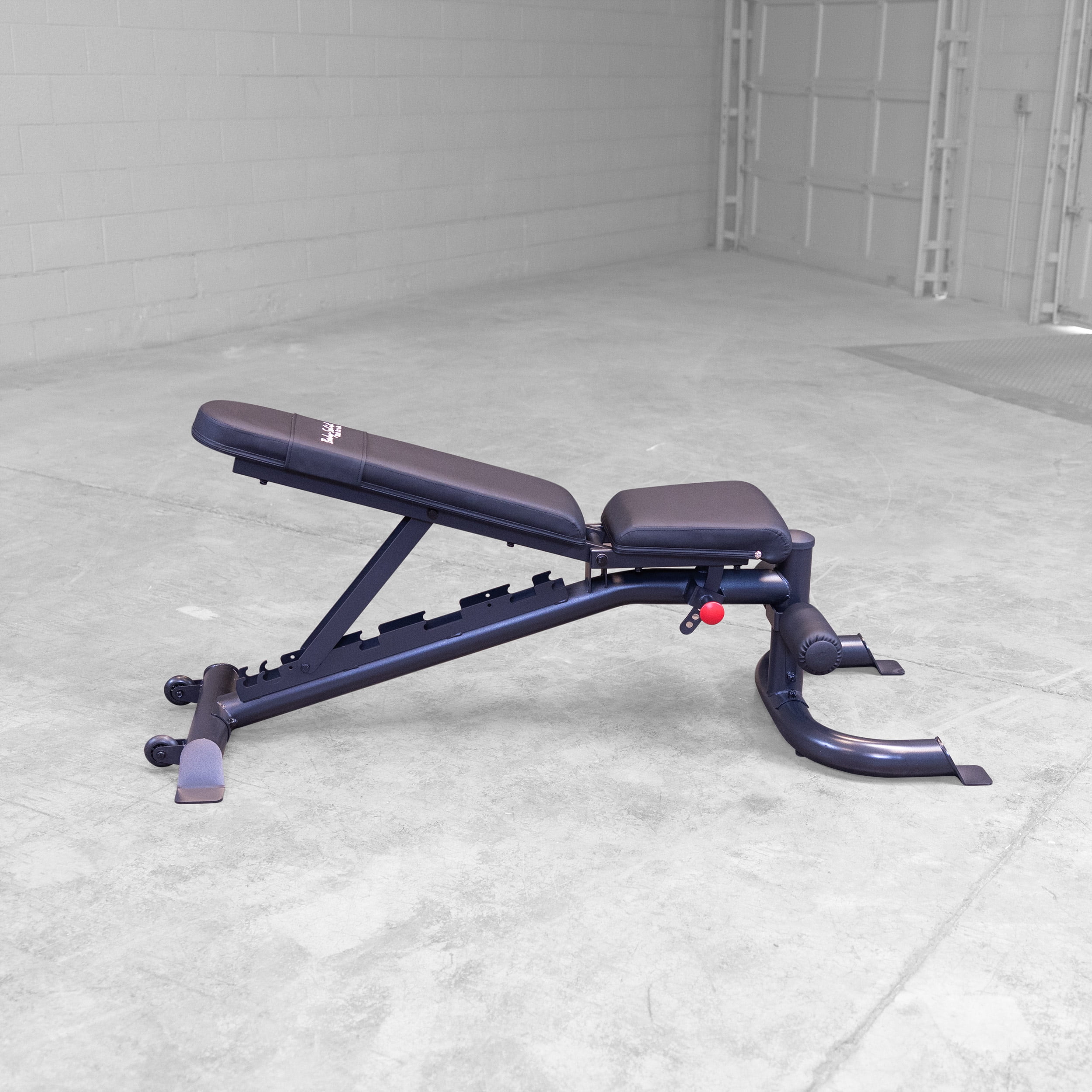 Body Solid GFID100B Heavy Duty Adjustable Bench - BLACK