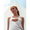 thumbnail image 2 of Cute Watermelon Slice. Tank Women -Image by Shutterstock, Female x-Small, 2 of 4