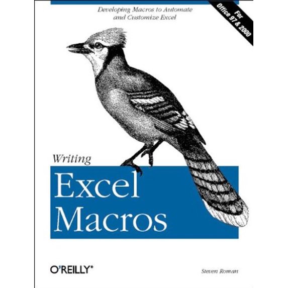 Pre-Owned Writing Excel Macros