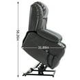 Dual Motor Power Lift Recliner Chair with Massage & Heat, Heavy Duty Up
