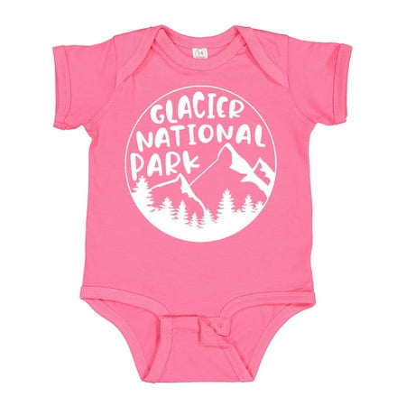 

Inktastic Glacier National Park Montana Mountains Gift Baby Boy or Baby Girl Bodysuit