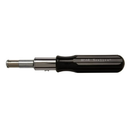 - Xcelite 991R Reversible Ratcheting Screwdriver Handle For Interchangeable Blades, Black 13/16