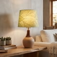 thumbnail image 4 of Eangee 14 Inch Tapered Drum Shade Green, 4 of 4