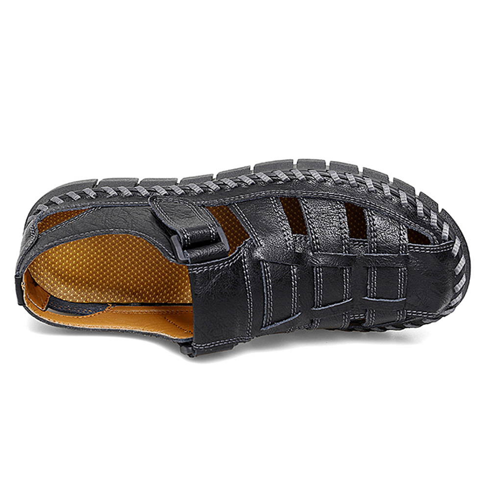 Lopsie Athletic Sport Sandals Men's Outdoor Hiking Sandals Closed Toe ...
