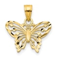 thumbnail image 1 of Pendentif Breloque Collier Papillon en Or Jaune 10k Insecte Arachnide, 1 of 7