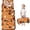 Halloween Cat Candy Orange Pattern, variant on Halloween Ghost Haunted House Kids Nap Mat, All-in-One Nap Pad with Handle & Fastening Straps, Hypoallergenic Gifts for Daycare Preschool,59"x22"