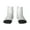 1 Black, variant on Cute Poodle Dog Pattern Quarter Crew Socks,Toe Seamed Ankle Socks,Cotton Cushioned Breathable Athletic Crew Sports Socks