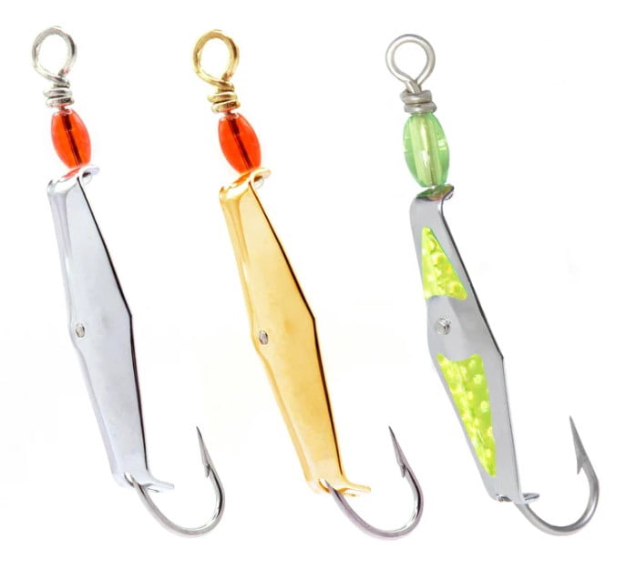Clarkspoon Saltwater Spoon 3'' #00 Chrome 3pk