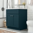 thumbnail image 6 of Design House Brookings Fully Assembled 31" x 22" Bath Cabinet with Single Hole Vanity Top,  Sherwin Williams Dark Night, 6 of 6