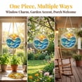 thumbnail image 6 of 8 Inch Acrylic Puzzle Suncatcher Stained Glass Decor Hanging Garden Decor for Window Outdoor Garden Decoration 1 Pack, 6 of 7