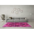 thumbnail image 3 of Ahgly Company Indoor Round Persian Pink Traditional Area Rugs, 8' Round, 3 of 4