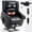 Black, variant on Faux Leather Power Lift and Heat Massage Recliner with USB Ports
