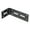 Black, variant on Reinforced Right Angles Corner Brace Cabinet Mounting Brackets Heavy Duty L Shelf Bracket Steel Corner Brackets