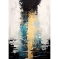 thumbnail image 3 of Póster de arte abstracto con colores apagados, decoración del hogar, pintura en lienzo, impresión artística de pared, imagen para decoración de sala de estar, cuadros, 3 of 5