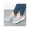 thumbnail image 3 of Gomelly Ladies Walking Shoes Slip On Casual Shoe Stretch Sneakers Non-Slip Trainers Sports Yoga Flats Gray 8.5, 3 of 5