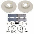 thumbnail image 2 of PowerStop Front Geomet Coated Brake Rotor and Pad Kit Fits: LAND ROVER Select Models CRK8473, 2 of 3