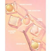 Revolution Beam Bright Highlighter Makeup, Illuminating Finish, Diamond Glow, 0.08 oz