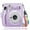 Shining Purple, variant on Fintie Fujifilm Instax Mini 11 Case - Crystal Hard PVC Protective Cover with Shoulder Strap (Cameras not included)